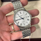 Longines Record - Stainless Steel - 40 MM - White Matt Dial - L2.821.4.11.6