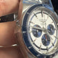 Longines Conquest Chronograph - 42 MM - Steel Case - Ceramic Bezel - Silver with Blue Counters Dial - L3.835.4.98.6