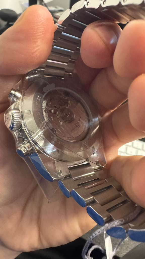 Longines Conquest Chronograph - 42 MM - Steel Case - Ceramic Bezel - Silver with Blue Counters Dial - L3.835.4.98.6