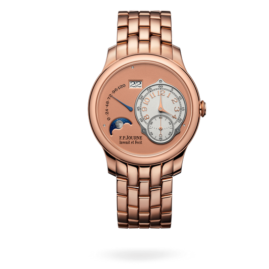 F.P. Journe Classique Lune Rose Gold 40 MM - Rose Gold Bracelet - Pink Dial - Lune nyc watcher nyc watches