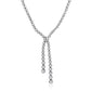 Diamond Lariat Necklace - 14k White Gold - 2 5/8 Ct. Tw. - N-0053WG14 DL