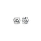 Lab Grown Diamond Stud Earrings -  14k White Gold - 6 Ct. Tw. - E-0030WG14DS
