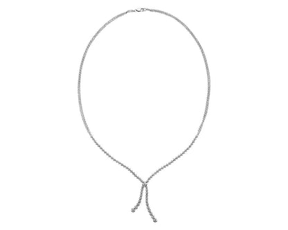 Diamond Lariat Necklace - 14k White Gold - 2 5/8 Ct. Tw. - N-0053WG14 DL