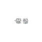 Lab Grown Diamond Stud Earrings - &nbsp;14k White Gold - 1 Ct. Tw. - E-0031WG14DS