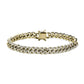 Diamond Link Bracelet - 14k Yellow Gold - 3 1/3 Ct. Tw. - B-0043YG14 DL