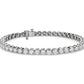 Diamond Tennis Bracelet - 14k White Gold - 7 Ct. Tw. - B-0052WG14 DT