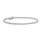 Rollover Diamond Tennis Bracelet - 14k White Gold - 3 Ct. Tw. - B-0047WG14 RDT