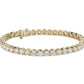 Diamond Tennis Bracelet - 14k Yellow Gold - 10 Ct. Tw. - B-0072YG14 DT