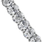 Oval Diamond Tennis Bracelet - 14k White Gold - 12 Ct. Tw. - B-0068WG14 ODT