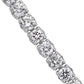 Rollover Diamond Tennis Bracelet - 14k White Gold - 3 Ct. Tw. - B-0047WG14 RDT