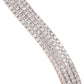 Diamond Wave Bangle - 14k Rose Gold - 2 1/8 Ct. Tw. - B-0037RG14 DWB