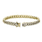 Diamond Link Bracelet - 14k Yellow Gold - 3 1/3 Ct. Tw. - B-0043YG14 DL