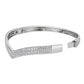 Diamond Chevron Bangle - 14k White Gold - 2 1/2 Ct. Tw. - B-0038WG14 DCB