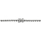 Double Row Diamond Necklace - 14k White Gold - 5 1/4 Ct. Tw. - N-0016WG14DRD