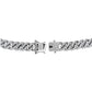 Men's Diamond Link Necklace - 14k White Gold - 9 5/8 Ct. Tw. - N-0042WG14 MDL