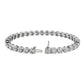 Lab Grown Diamond Tennis Bracelet - 14k White Gold - 10 Ct. Tw. - B-0069WG14 DT