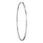 Dazzling Diamond Eternity Hoop Earrings -  14k White Gold - 2 Ct. Tw. - E-0020WG14DDEH