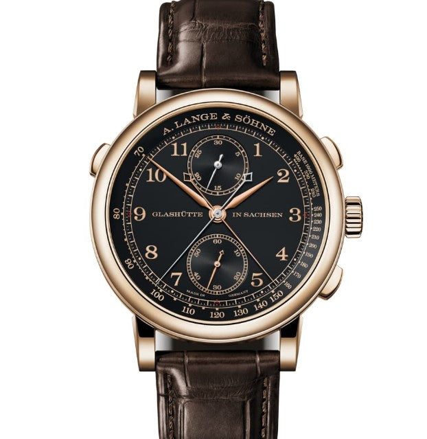 A. Lange & Söhne 1815 Rattrapante Honeygold - 41.2 MM - Honeygold - Black Dial - 425.050