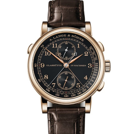 A. Lange & Söhne 1815 Rattrapante Honeygold - 41.2 MM - Honeygold - Black Dial - 425.050