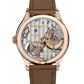 Laurent Ferrier - Classic Micro-Rotor Evergreen - 40 MM - Red Gold - Deep Green Dial - Brown Leather Strap - LCF004.R5.VR1