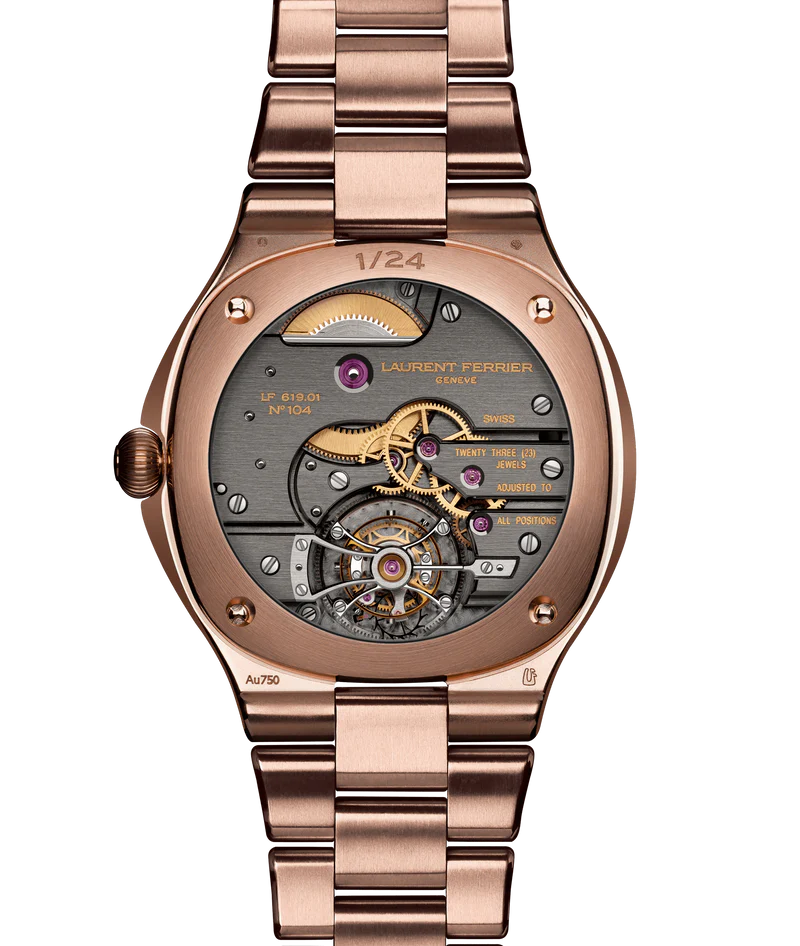 Laurent Ferrier - Grand Sport Tourbillon Golden Brown - 44 MM - Red Gold - Gradient Brown Opaline Dial - Red Gold Bracelet - LCF044.R5.B1RC1
