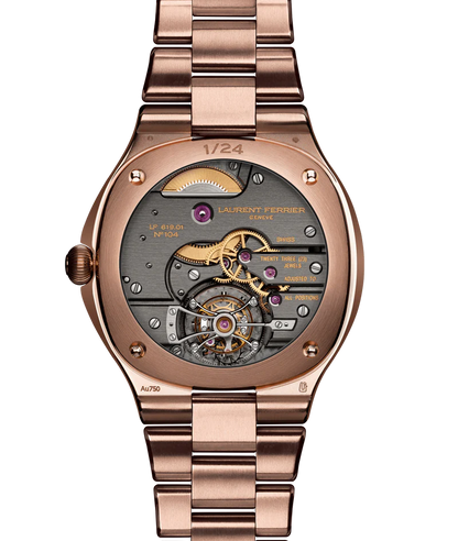 Laurent Ferrier - Grand Sport Tourbillon Golden Brown - 44 MM - Red Gold - Gradient Brown Opaline Dial - Red Gold Bracelet - LCF044.R5.B1RC1