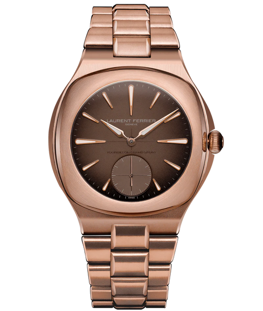 Laurent Ferrier - Grand Sport Tourbillon Golden Brown - 44 MM - Red Gold - Gradient Brown Opaline Dial - Red Gold Bracelet - LCF044.R5.B1RC1