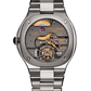 Laurent Ferrier - Grand Sport Tourbillon Pursuit - 44 MM - Titanium - Salmon Dial - Titanium Bracelet - LCF044.02.T1.RN1