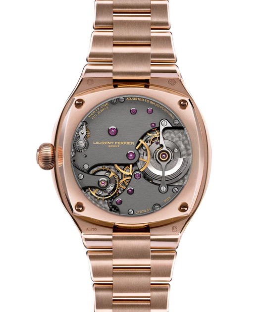Laurent Ferrier - Sport Auto 79 - 41.5 MM - Red Gold - Opaline Cream Dial - Red Gold Bracelet - LCF040.R5.GR1C1