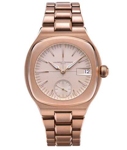 Laurent Ferrier - Sport Auto 79 - 41.5 MM - Red Gold - Opaline Cream Dial - Red Gold Bracelet - LCF040.R5.GR1C1