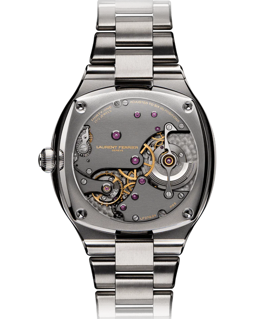 Laurent Ferrier - Sport Auto Blue - 41.5 MM - Titanium - Opaline Blue Dial - Titanium Bracelet - LCF040.T1.C1GC5