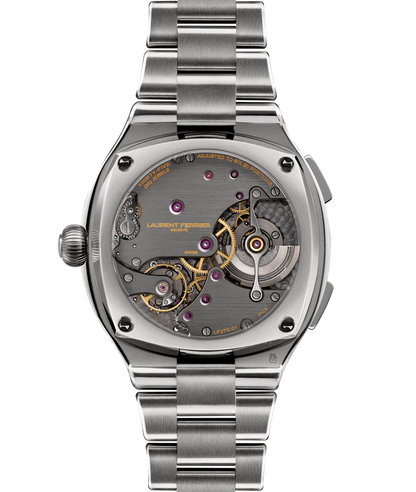 Laurent Ferrier - Sport Traveller Slate Gray - 42 MM - Titanium - Anthracite Opaline Gray Dial - Titanium Bracelet - LCF045.T1.NG1C7