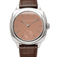 Laurent Ferrier - Square Micro-Rotor Autumn - 41 MM - White Gold - Autumn Dial - Brown Leather Strap - LCF013.G1.RG1