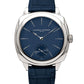 Laurent Ferrier - Square Micro-Rotor Blue - 41 MM - White Gold - Blue Dial - Blue Leather Strap - LCF013.G1.CG2