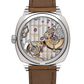 Laurent Ferrier - Square Micro-Rotor Evergreen - 41 MM - White Gold - Deep Green Dial - Brown Leather Strap - LCF013.G1.VG1