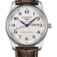 Longines Master Automatic - 40MM - Steel Case - Silver Barleycorn Arabic Dial - L2.910.4.78.3