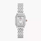 Michele Deco Madison Mini - 24 MM - Stainless Steel - Diamond Bezel - Silver Roman Diamond Dial - MWW06D000171