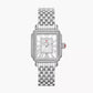 Michele Deco Madison Mid - 31 MM - Stainless Steel - Diamond Bezel - White Silver Diamond Dial - MWW06G000001