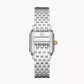 Michele Deco Madison Mid - 31 MM - Stainless Steel, 18k Gold Plated - Diamond Bezel - Roman Pave Dial - MWW06G000041