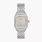 Michele Deco Madison Mid - 31 MM - Stainless Steel, 18k Gold Plated - Diamond Bezel - Roman Pave Dial - MWW06G000041