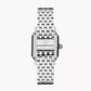 Michele Deco Madison - 35 MM - Stainless Steel - Diamond Bezel - Black Roman Diamond Dial - MWW06T000274