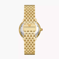 Michele Serein Mid - 36 MM - Stainless Steel, 18k Gold Plated - Silver Roman Diamond Dial - MWW21B000160