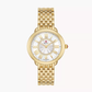 Michele Serein Mid - 36 MM - Stainless Steel, 18k Gold Plated - Silver Roman Diamond Dial - MWW21B000160