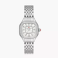 Michele Meggie - 29 MM - Stainless Steel - Diamond Bezel - White Diamond Dial - MWW33B000001