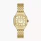 Michele Meggie - 29 MM - Stainless Steel, 18k Gold Plated - Champagne Diamond Dial - MWW33B000013