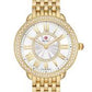 Michele - Serein Mid 18k Yellow Gold Women's Watch - 36 MM - MWW21B000160