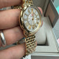 Michele Serein Mid - 36 MM - Stainless Steel, 18k Gold Plated - Silver Roman Diamond Dial - MWW21B000160