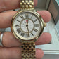 Michele Serein Mid - 36 MM - Stainless Steel, 18k Gold Plated - Silver Roman Diamond Dial - MWW21B000160