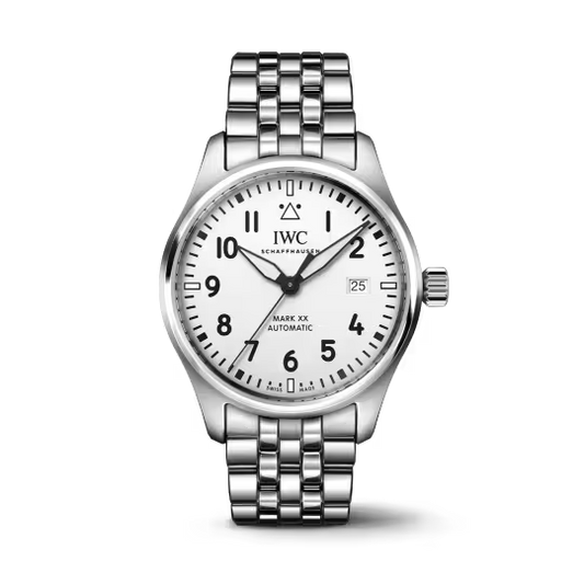 IWC Pilot's - Steel - 40 MM - White Dial - IW328208 nyc watcher nyc watches