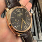 Panerai Radiomir 1940 47 MM - Rose Gold - Brown Alligator Strap - Brown Dial - PAM00515
